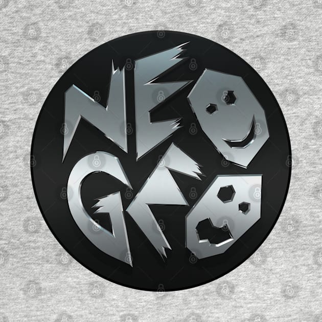 Neo Geo (chrome on black) by CCDesign